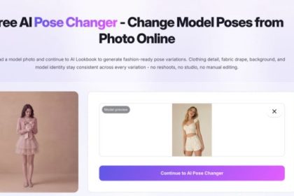 AI pose changers for creative photo editing