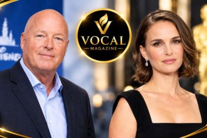 Bob Chapek and Natalie Portman at the Thor Love and Thunder premiere