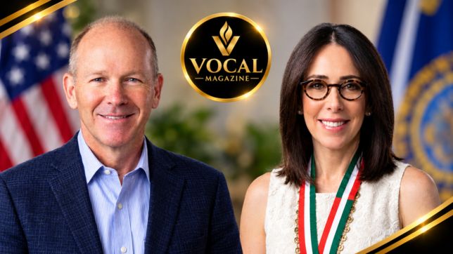 Dave Calhoun and María Asunción Aramburuzabala business leaders