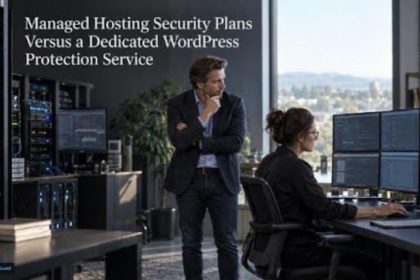 Hosting security features for website protection