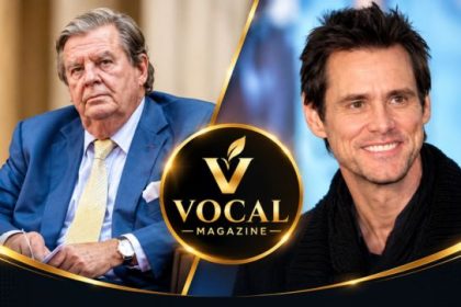 Jim Carrey and Johann Rupert