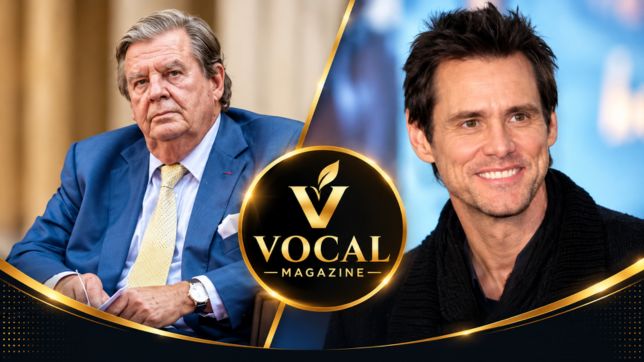 Jim Carrey and Johann Rupert