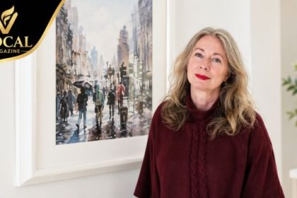 Karen Cairns Scottish watercolor artist painting Glasgow and Edinburgh cityscapes
