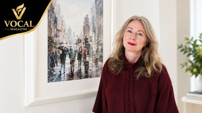 Karen Cairns Scottish watercolor artist painting Glasgow and Edinburgh cityscapes