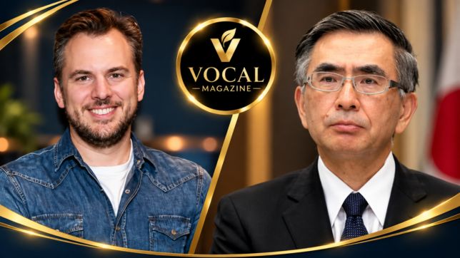 Mike Krieger and Toshihiro Suzuki representing technology, AI, and global automotive leadership