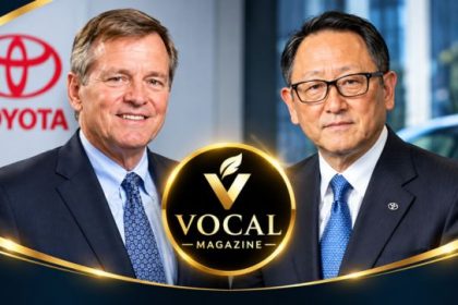 Richard Peery and Akio Toyoda business leaders