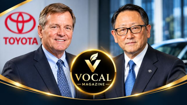 Richard Peery and Akio Toyoda business leaders