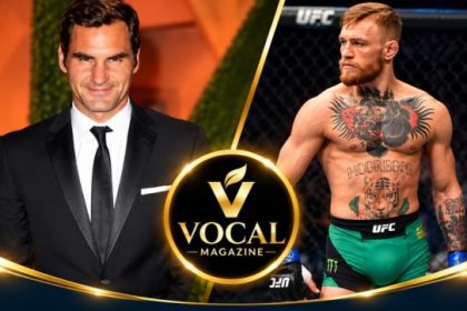 Roger Federer and Conor McGregor sports legends