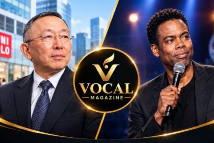 Tadashi Yanai and Chris Rock