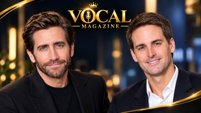 Jake Gyllenhaal and Evan Spiegel comparing success in entertainment and technology
