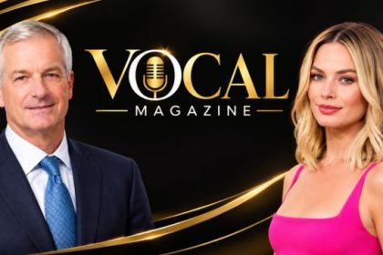 Joaquin Duato and Margot Robbie representing healthcare leadership and entertainment