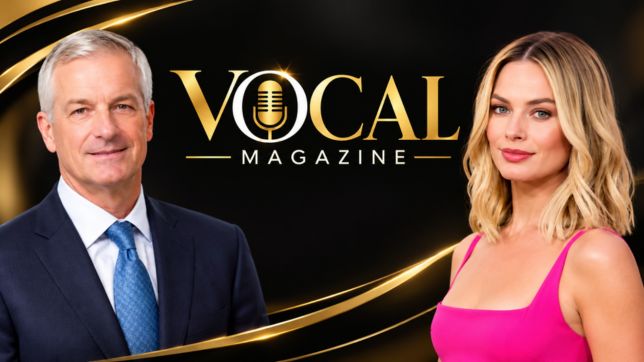 Joaquin Duato and Margot Robbie representing healthcare leadership and entertainment