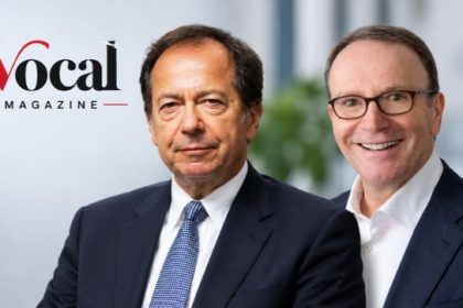 John Paulson and Ulf Mark Schneider