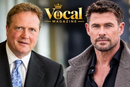 Jon Moeller and Chris Hemsworth representing careers in business and entertainment