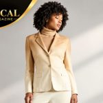 Kate Cashmere Fleece Blazer by Lanificio Colombo in luxury cashmere and silk fleece