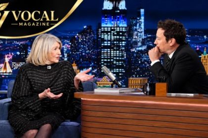 Martha Stewart and Jimmy Fallon on The Tonight Show