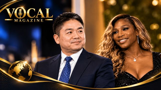Richard Liu and Serena Williams – Chinese entrepreneur and tennis champion