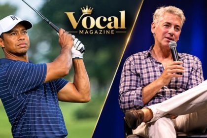 Tiger Woods and Bill Ackman representing success in sports and finance
