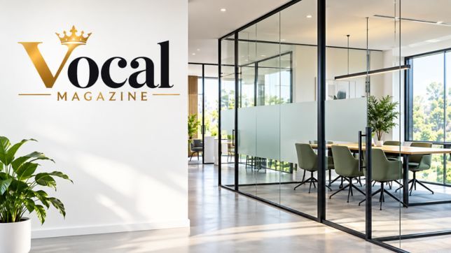 Volglaswanden full-height glass partitions in a modern office