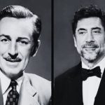 Walt Disney and Javier Bardem in Disney movies, including Pirates of the Caribbean and The Little Mermaid